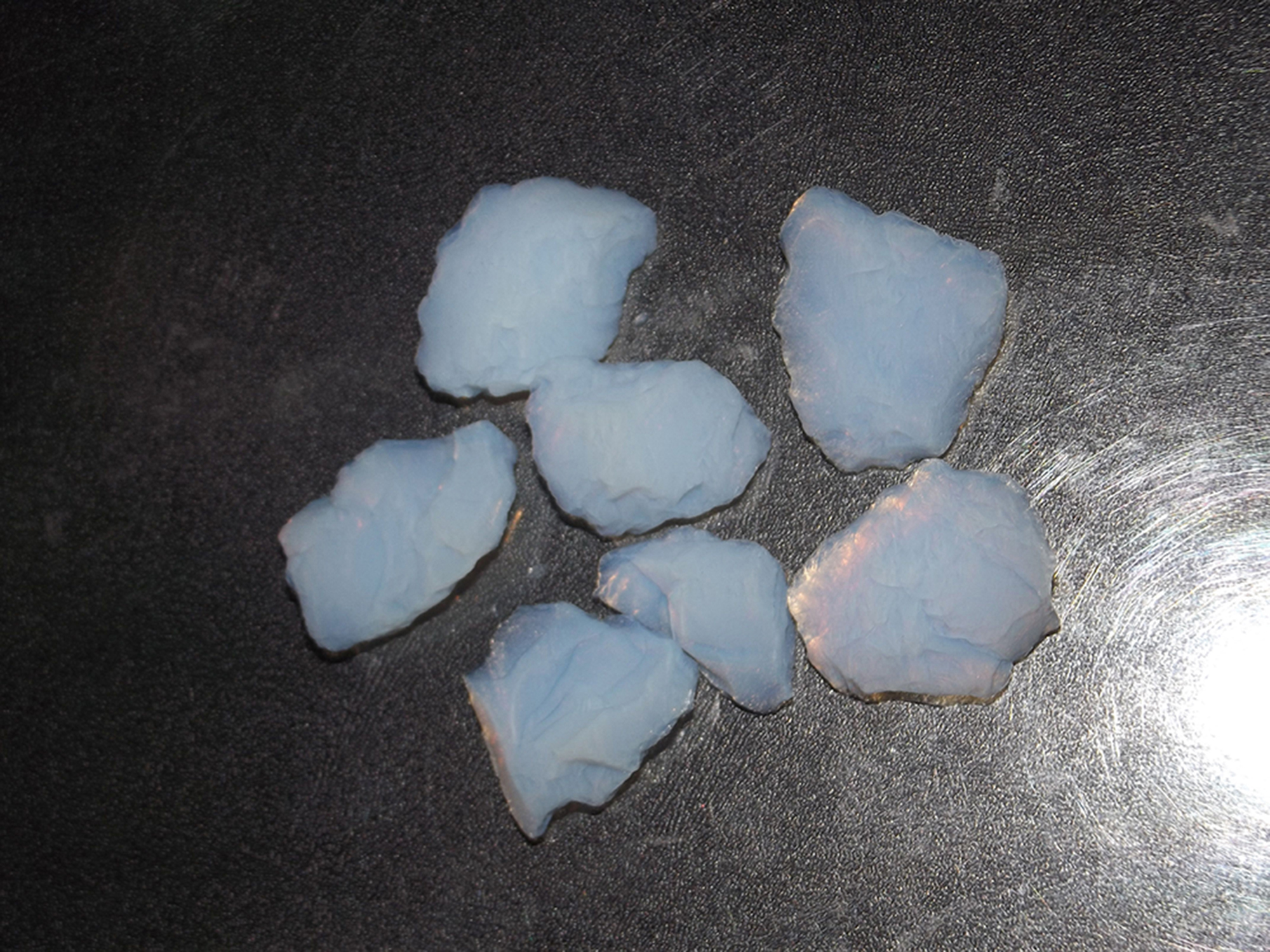 close up of aerogel UK  granules