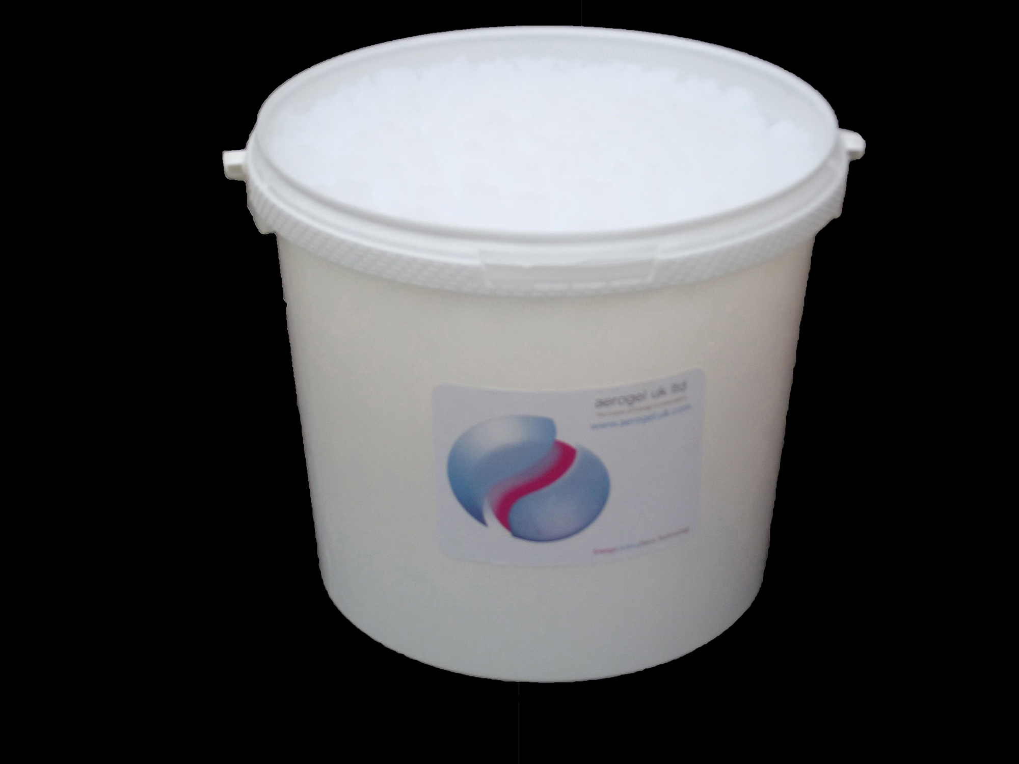 aerogel uk granules in a container